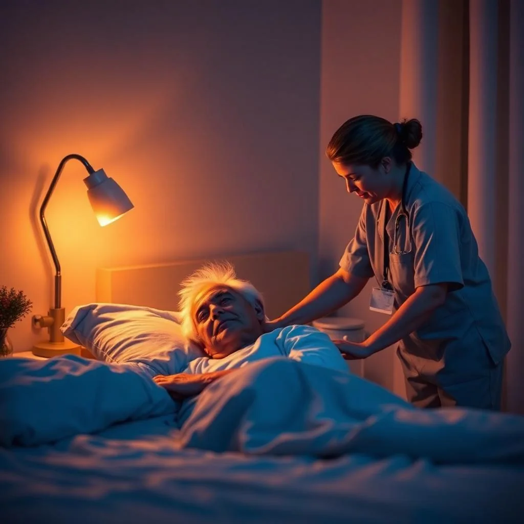 Altruit caregiver providing 24-hour care at home